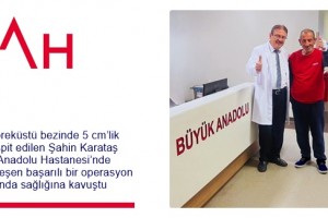 Büyük Anadolu Samsun Hastanesi’nde Sağlığına Kavuştu